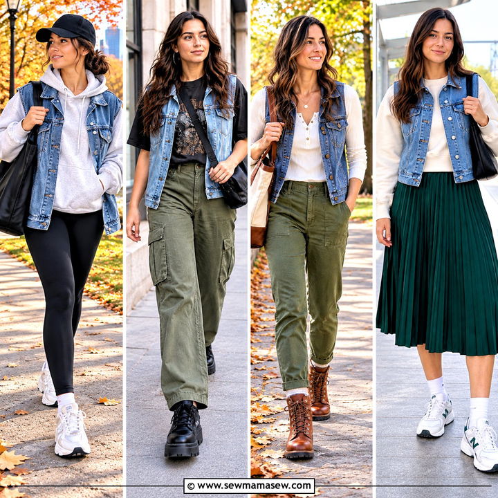 25 Jean Vest Outfits Fall Fans Will Love for Casual Days