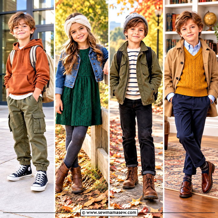 25 Kids Autumn Outfits for Cozy, Playful School-Day Style