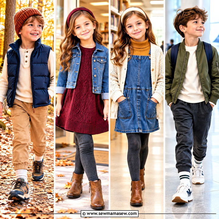 25 Kids Fall Outfits for Cozy School Days and Family Fun