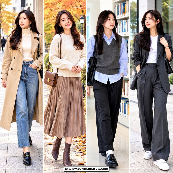 25 Korean Fall Outfits for a Fresh, Cozy Street Style Look