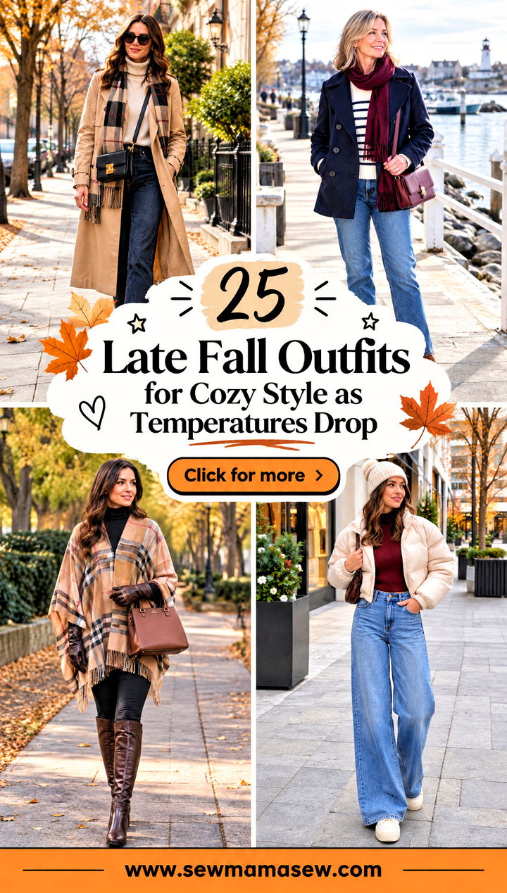 25 Late Fall Outfits for Cozy Style as Temperatures Drop - 25 Late Fall Outfits for Cozy Style as Temperatures Drop