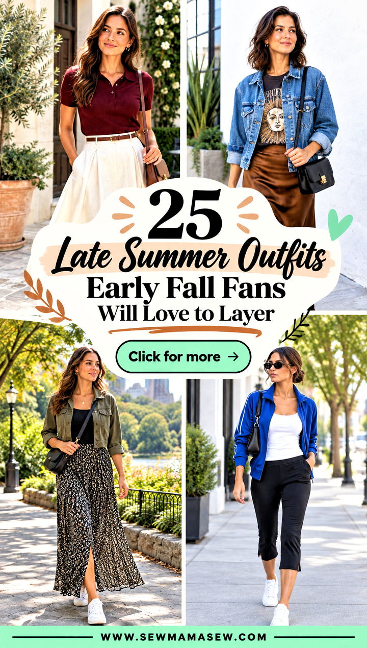 25 Late Summer Outfits Early Fall Fans Will Love to Layer - 25 Late Summer Outfits Early Fall Fans Will Love to Layer