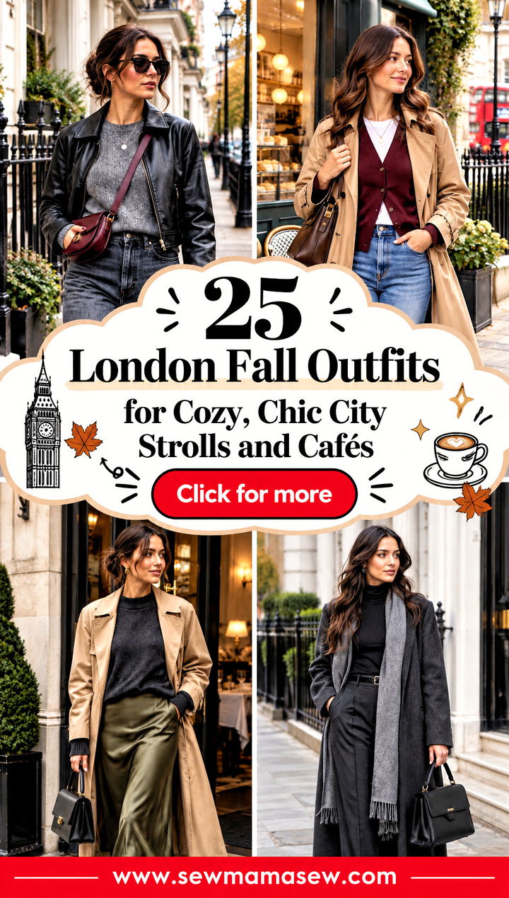 25 London Fall Outfits for Cozy Chic City Strolls and Cafes - 25 London Fall Outfits for Cozy, Chic City Strolls and Cafés