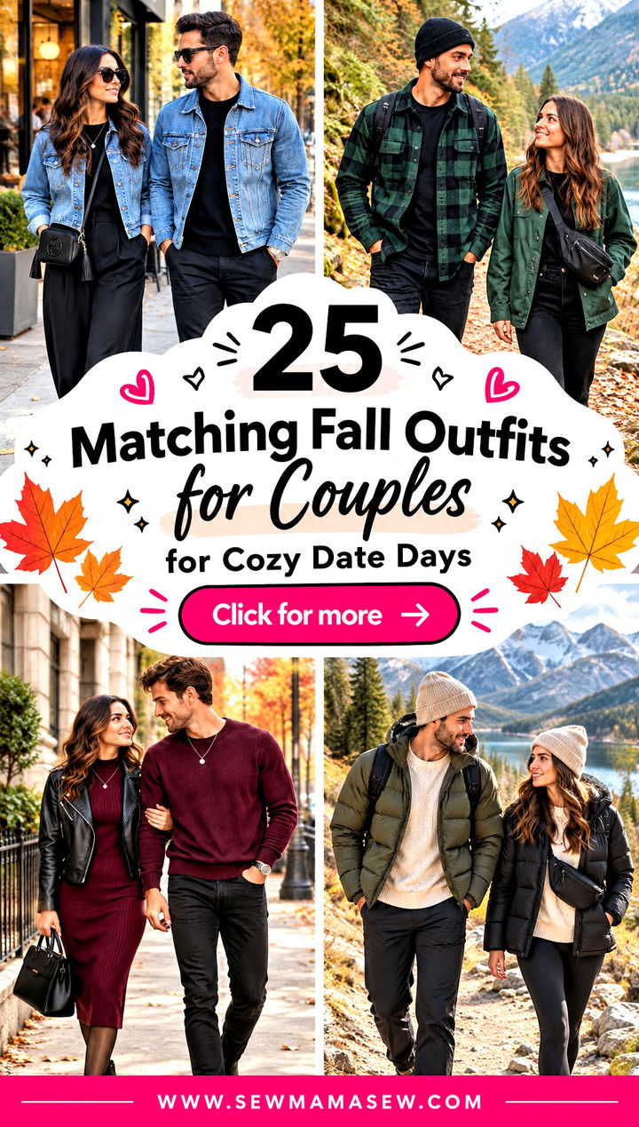 25 Matching Fall Outfits for Couples for Cozy Date Days - 25 Matching Fall Outfits for Couples for Cozy Date Days