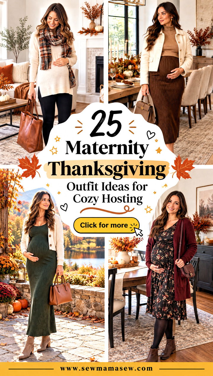 25 Maternity Thanksgiving Outfit Ideas for Cozy Hosting - 25 Maternity Thanksgiving Outfit Ideas for Cozy Hosting