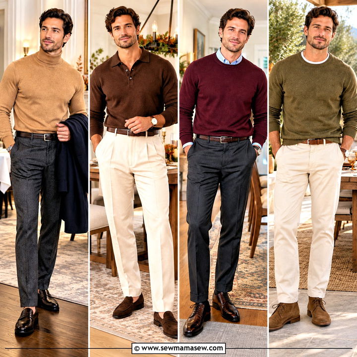 25 Men Thanksgiving Outfit Ideas for Relaxed Holiday Charm