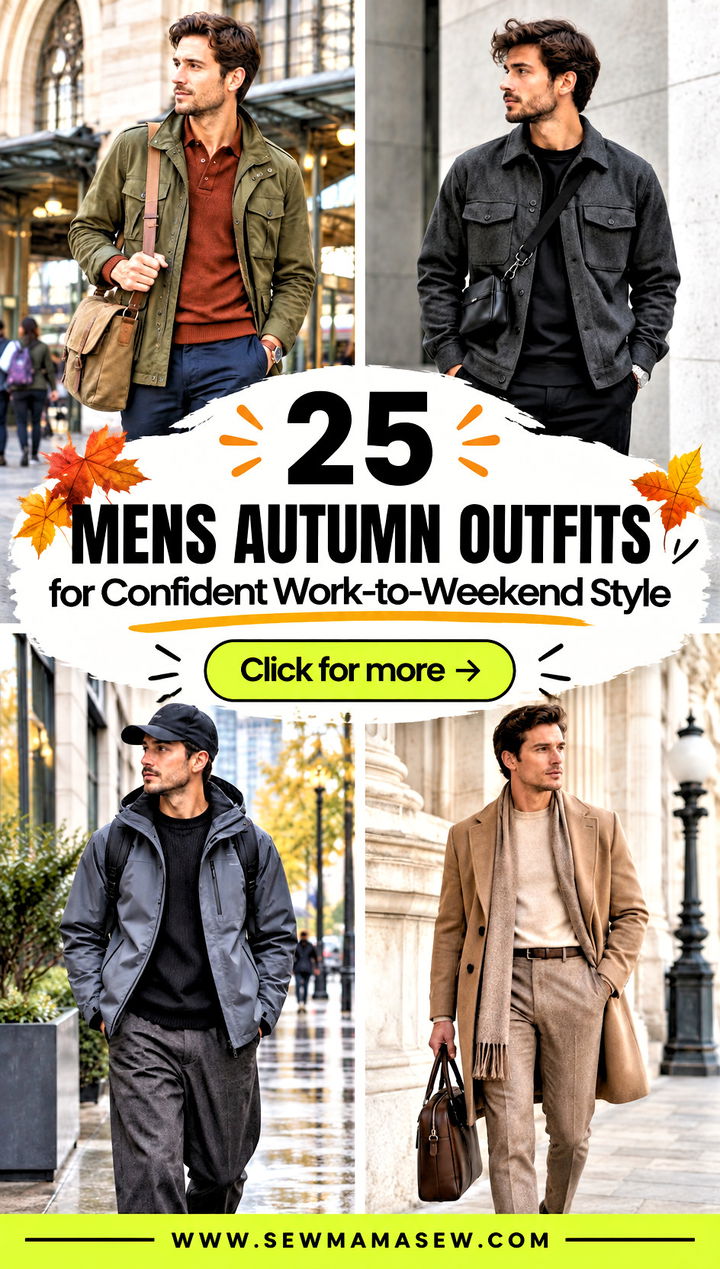25 Mens Autumn Outfits for Confident Work-to-Weekend Style - 25 Mens Autumn Outfits for Confident Work-to-Weekend Style