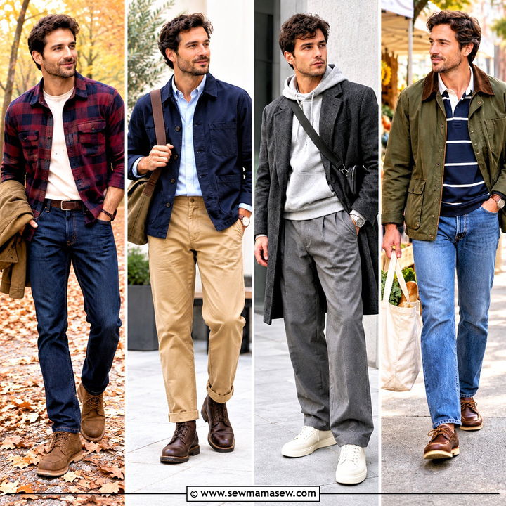 25 Mens Fall Outfits for Cozy, Confident Weekend Dressing