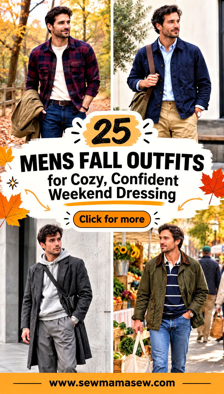 25 Mens Fall Outfits for Cozy Confident Weekend Dressing - 25 Mens Fall Outfits for Cozy, Confident Weekend Dressing