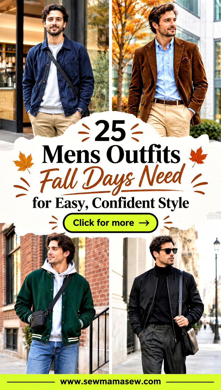 25 Mens Outfits Fall Days Need for Easy Confident Style - 25 Mens Outfits Fall Days Need for Easy, Confident Style