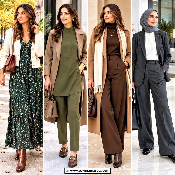 25 Modest Autumn Outfits for Effortless, Cozy Everyday Style
