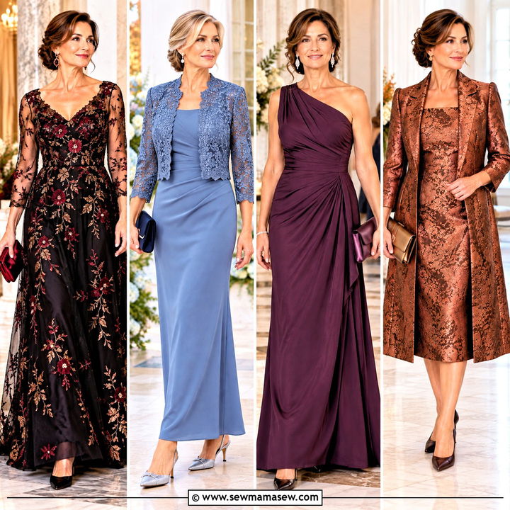 25 Mother of the Groom Dresses for Fall for a Memorable Day