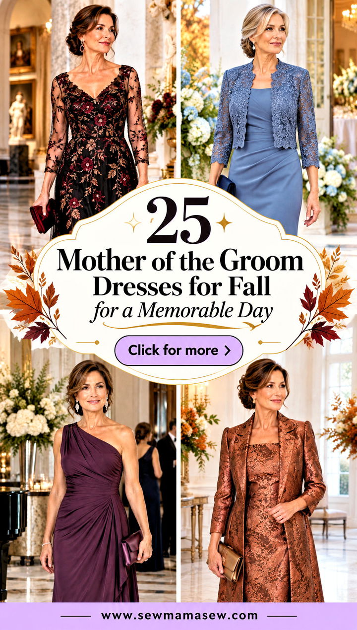 25 Mother of the Groom Dresses for Fall for a Memorable Day - 25 Mother of the Groom Dresses for Fall for a Memorable Day