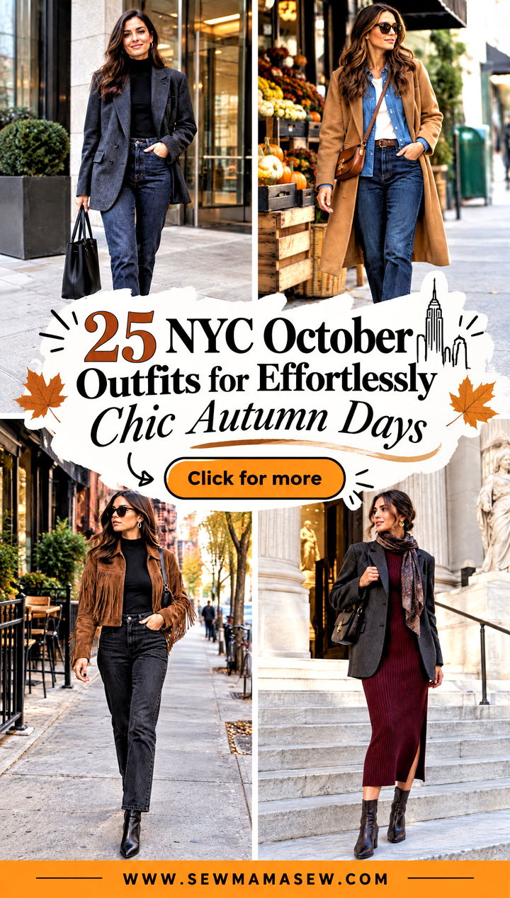 25 NYC October Outfits for Effortlessly Chic Autumn Days - 25 NYC October Outfits for Effortlessly Chic Autumn Days