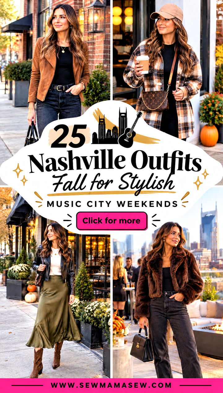 25 Nashville Outfits Fall for Stylish Music City Weekends - 25 Nashville Outfits Fall for Stylish Music City Weekends
