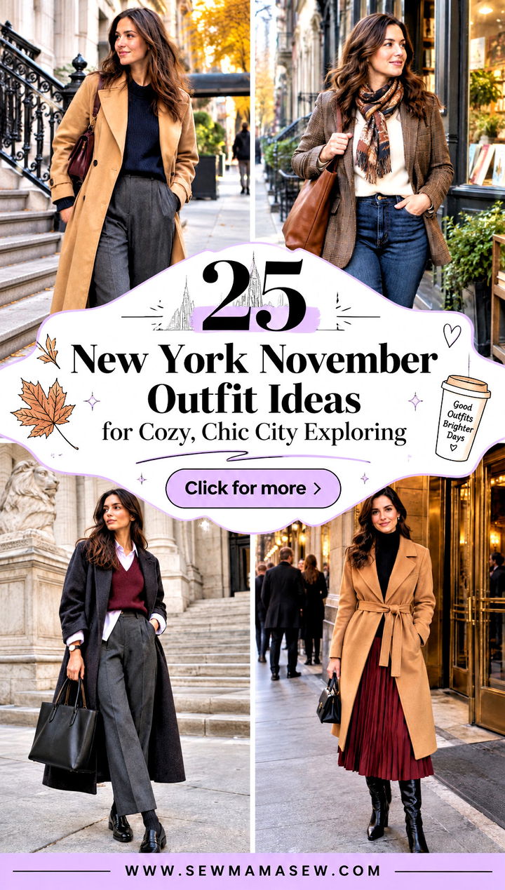 25 New York November Outfit Ideas for Cozy Chic City Exploring - 25 New York November Outfit Ideas for Cozy, Chic City Exploring