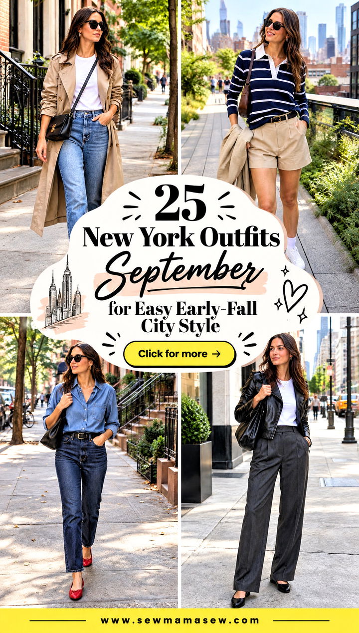 25 New York Outfits September for Easy Early-Fall City Style - 25 New York Outfits September for Easy Early-Fall City Style
