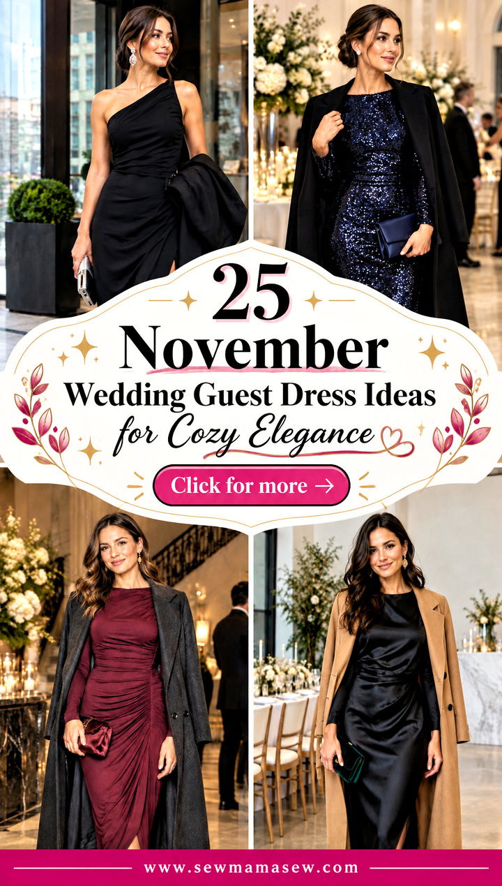 25 November Wedding Guest Dress Ideas for Cozy Elegance - 25 November Wedding Guest Dress Ideas for Cozy Elegance