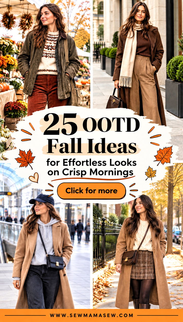 25 OOTD Fall Ideas for Effortless Looks on Crisp Mornings - 25 OOTD Fall Ideas for Effortless Looks on Crisp Mornings