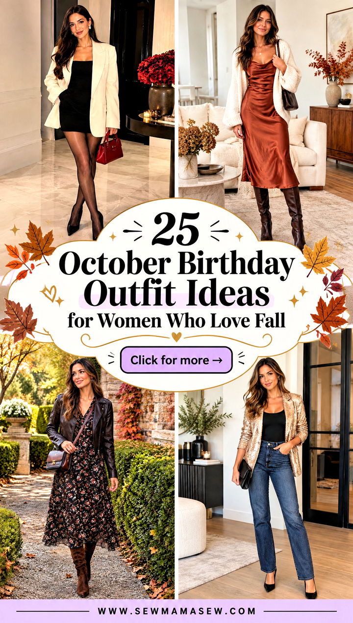 25 October Birthday Outfit Ideas for Women Who Love Fall - 25 October Birthday Outfit Ideas for Women Who Love Fall