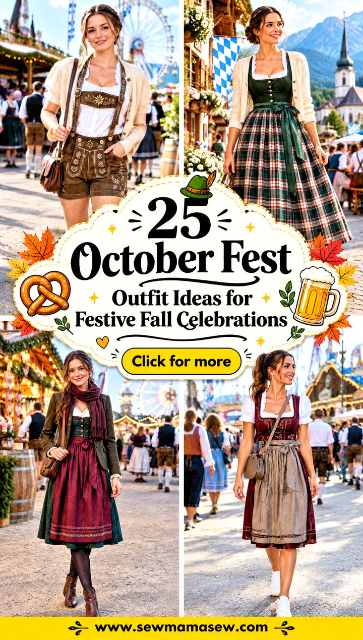 25 October Fest Outfit Ideas for Festive Fall Celebrations - 25 October Fest Outfit Ideas for Festive Fall Celebrations