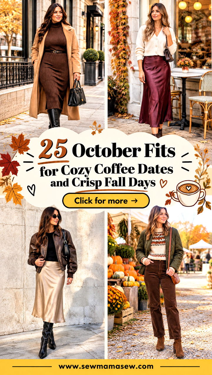 25 October Fits for Cozy Coffee Dates and Crisp Fall Days - 25 October Fits for Cozy Coffee Dates and Crisp Fall Days