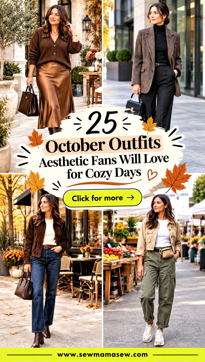 25 October Outfits Aesthetic Fans Will Love for Cozy Days - 25 October Outfits Aesthetic Fans Will Love for Cozy Days