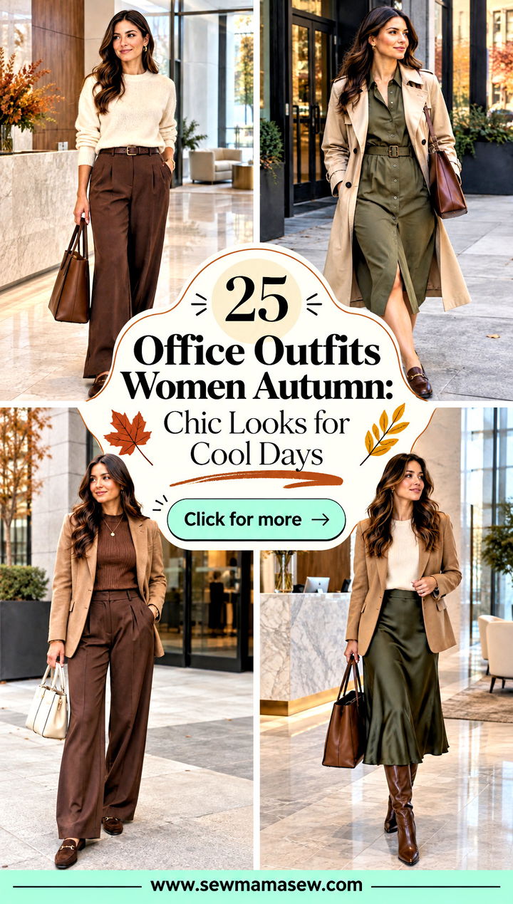 25 Office Outfits Women Autumn Chic Looks for Cool Days - 25 Office Outfits Women Autumn: Chic Looks for Cool Days