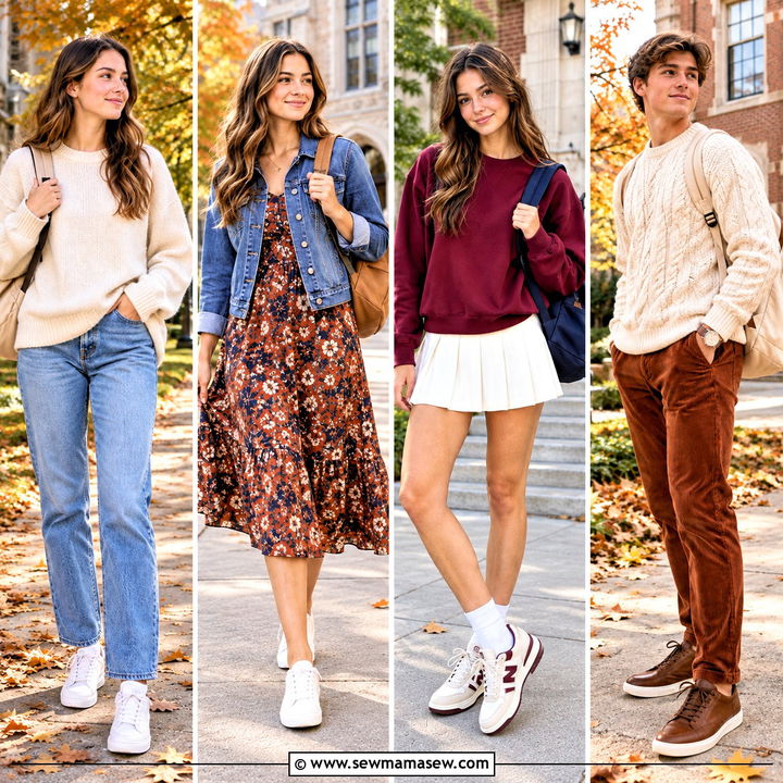 25 Outfit Ideas Autumn School for Confident Campus Style