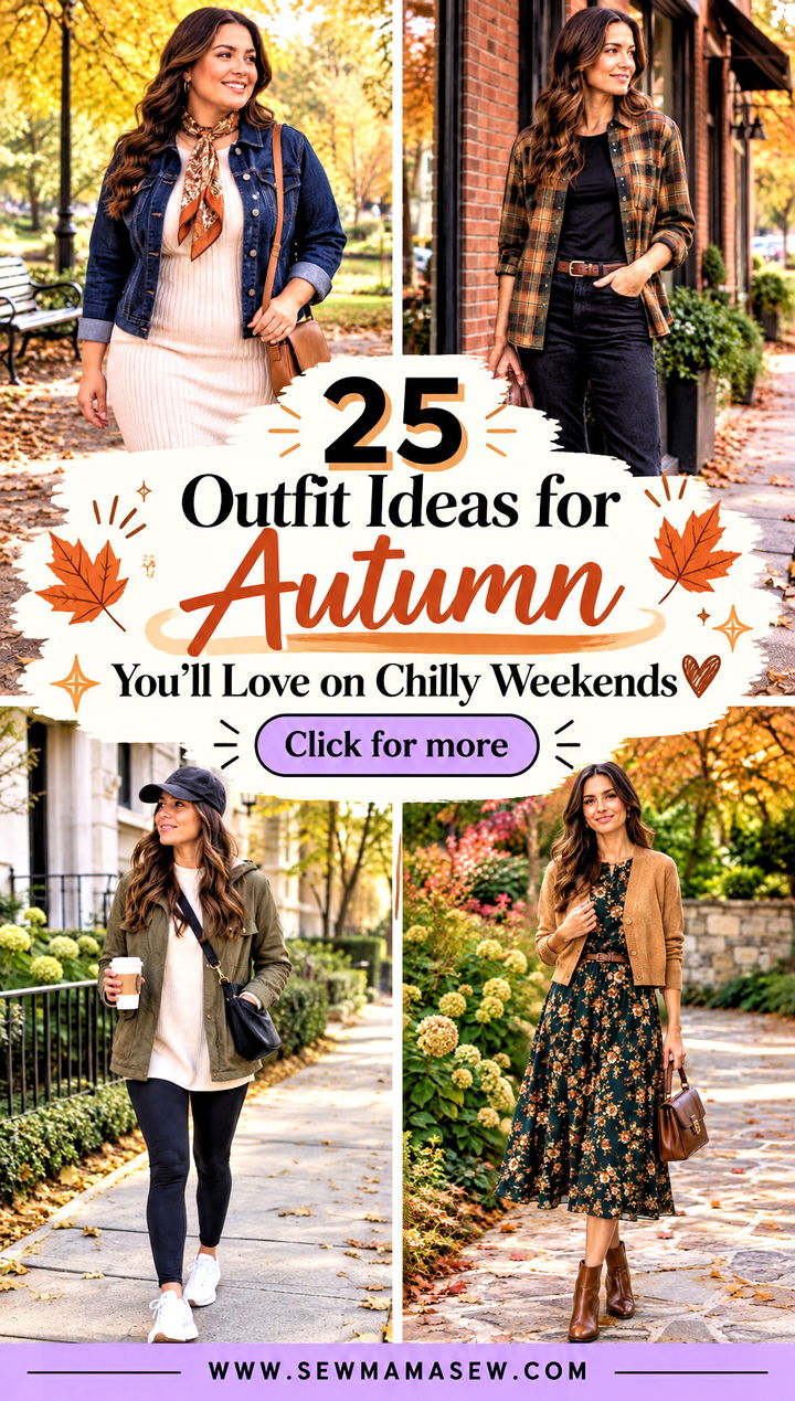 25 Outfit Ideas for Autumn Youll Love on Chilly Weekends - 25 Outfit Ideas for Autumn You'll Love on Chilly Weekends