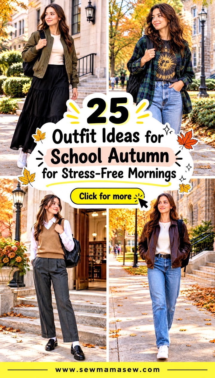 25 Outfit Ideas for School Autumn for Stress-Free Mornings - 25 Outfit Ideas for School Autumn for Stress-Free Mornings