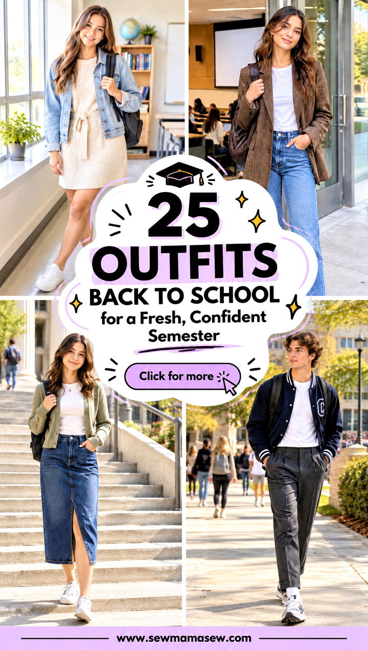 25 Outfits Back To School for a Fresh Confident Semester - 25 Outfits Back To School for a Fresh, Confident Semester