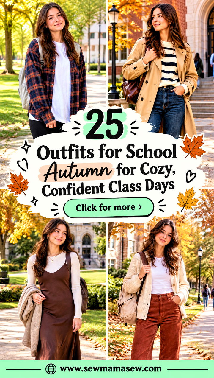 25 Outfits for School Autumn for Cozy Confident Class Days - 25 Outfits for School Autumn for Cozy, Confident Class Days