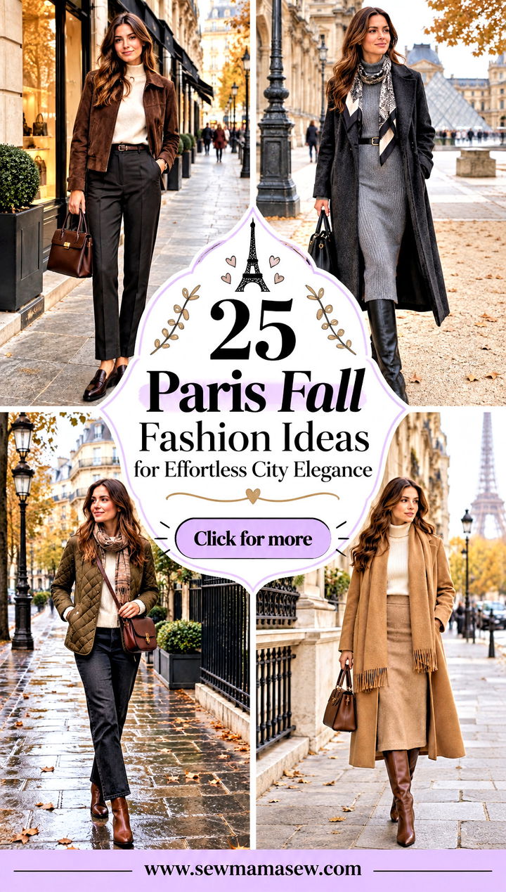 25 Paris Fall Fashion Ideas for Effortless City Elegance - 25 Paris Fall Fashion Ideas for Effortless City Elegance