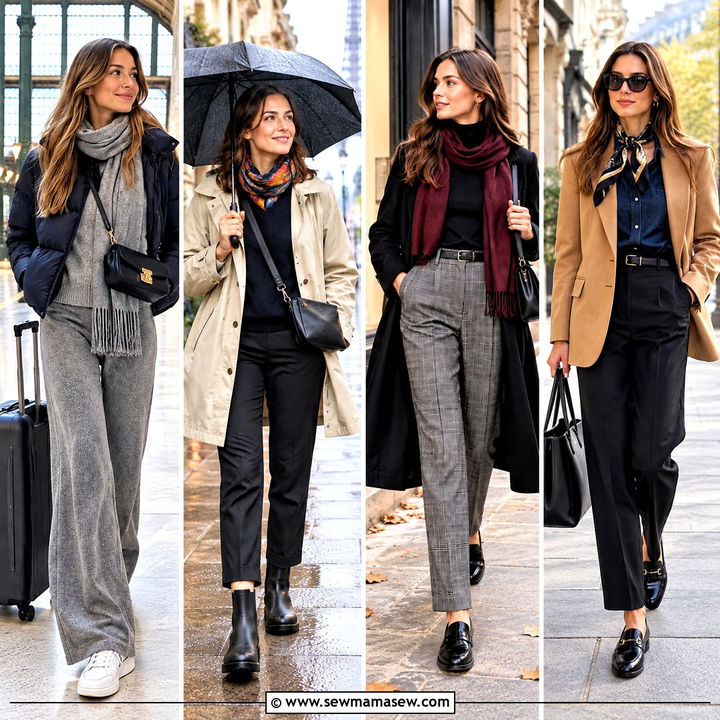 25 Paris in October Outfits for Cozy, Chic Travel Moments
