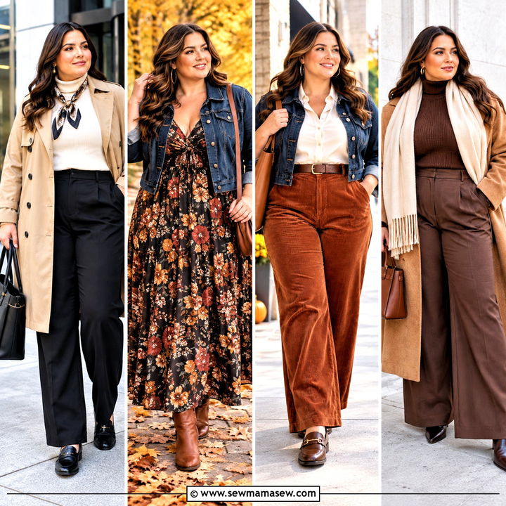 25 Plus Size Outfits for Fall to Refresh Your Daily Style