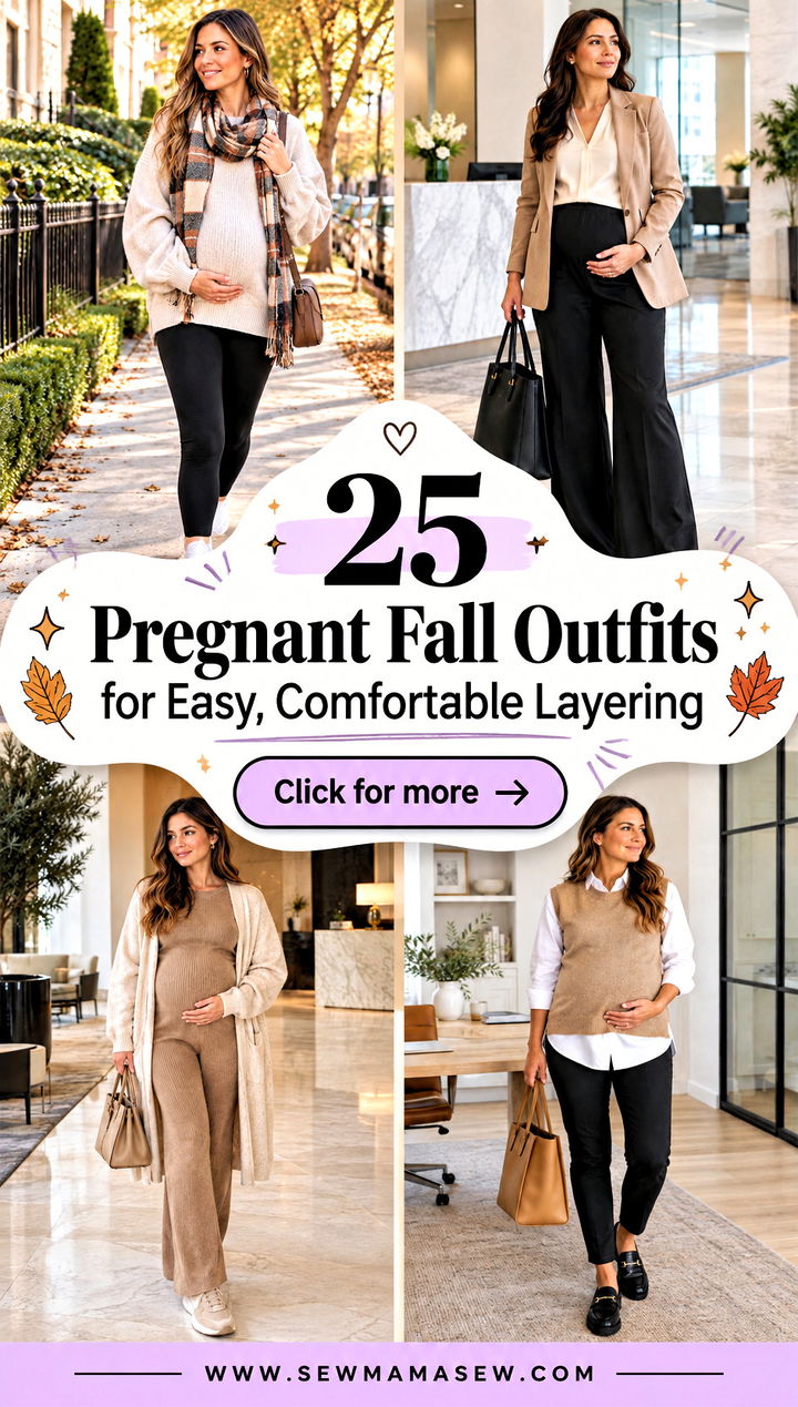 25 Pregnant Fall Outfits for Easy Comfortable Layering - 25 Pregnant Fall Outfits for Easy, Comfortable Layering