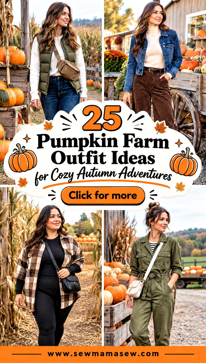 25 Pumpkin Farm Outfit Ideas for Cozy Autumn Adventures - 25 Pumpkin Farm Outfit Ideas for Cozy Autumn Adventures