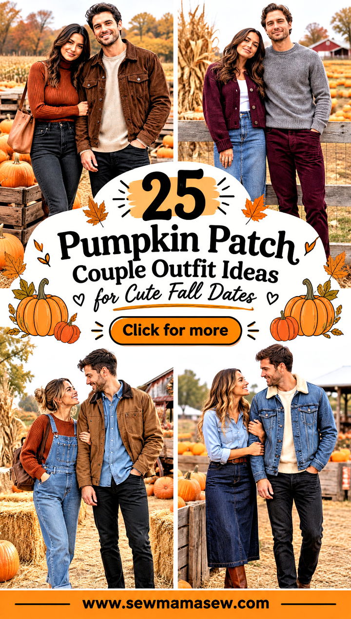 25 Pumpkin Patch Couple Outfit Ideas for Cute Fall Dates - 25 Pumpkin Patch Couple Outfit Ideas for Cute Fall Dates