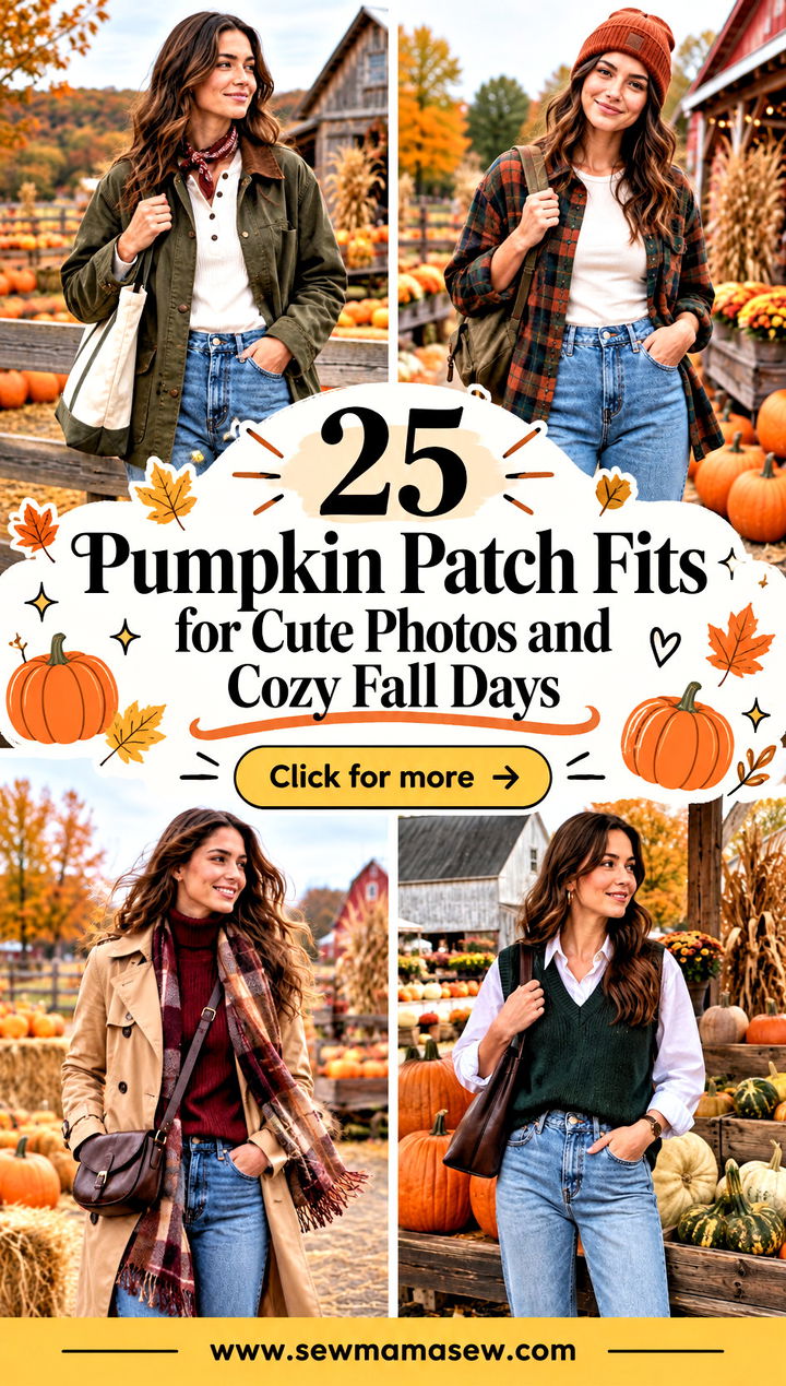 25 Pumpkin Patch Fits for Cute Photos and Cozy Fall Days - 25 Pumpkin Patch Fits for Cute Photos and Cozy Fall Days