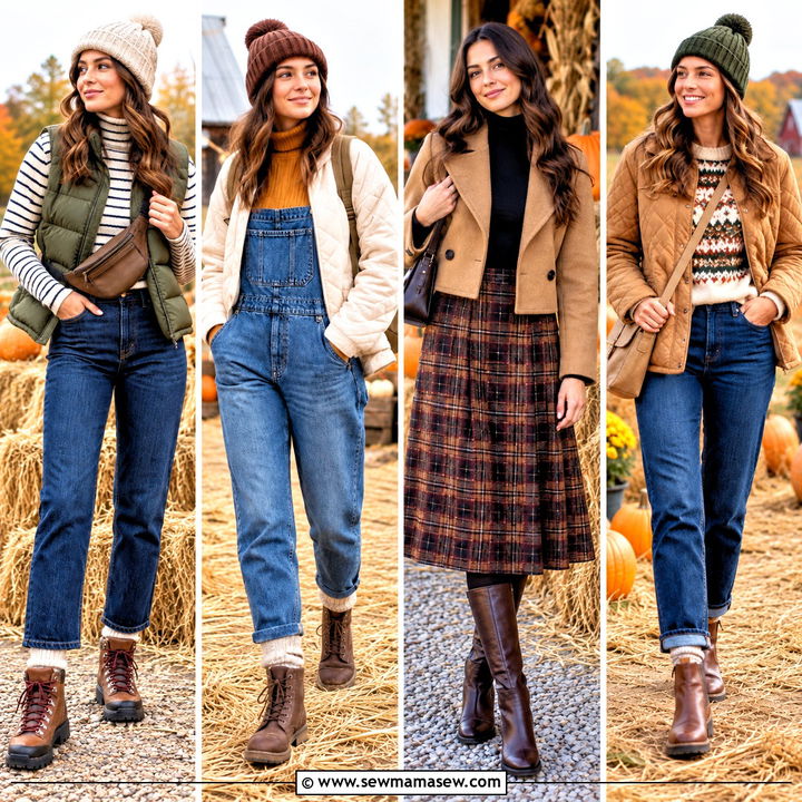 25 Pumpkin Patch Outfit Cold Weather Ideas for Cozy Visits