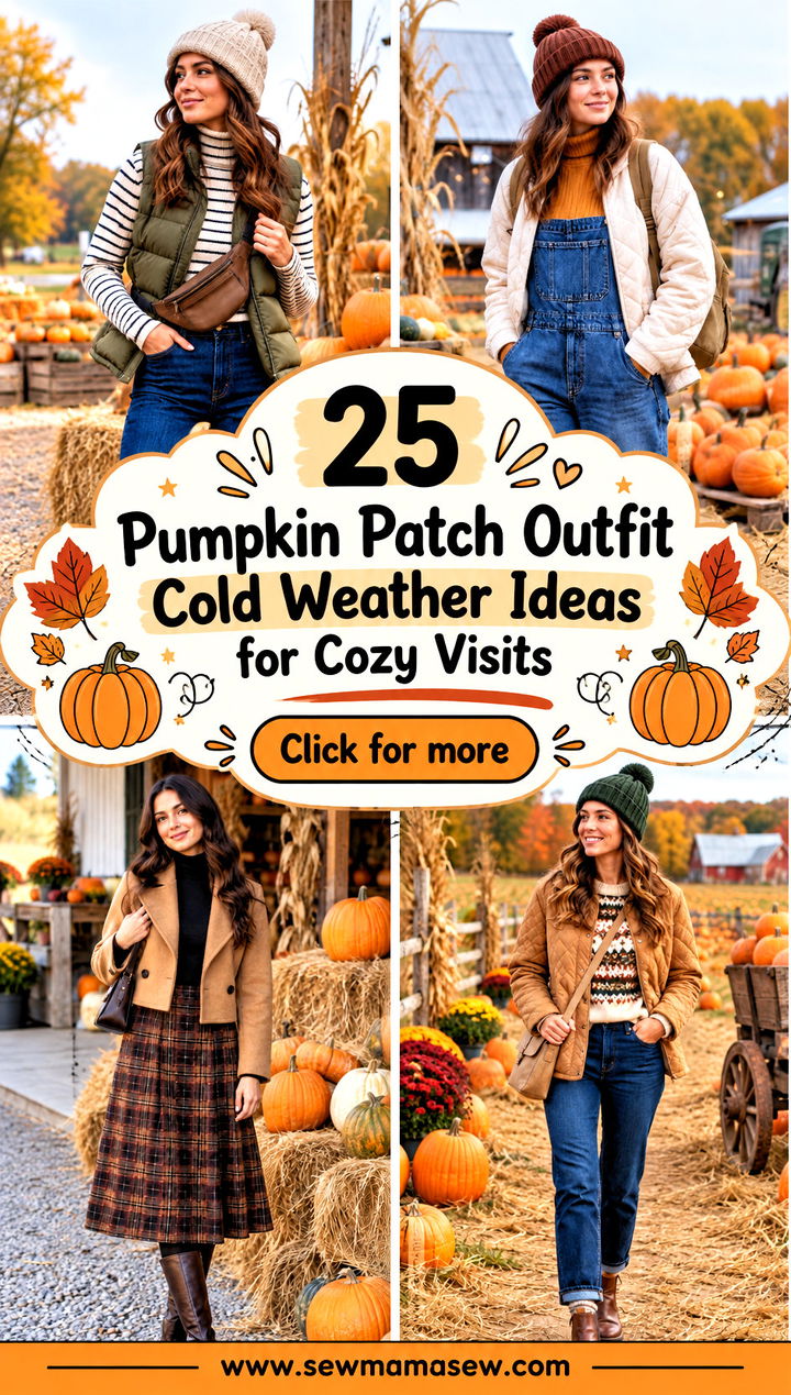 25 Pumpkin Patch Outfit Cold Weather Ideas for Cozy Visits - 25 Pumpkin Patch Outfit Cold Weather Ideas for Cozy Visits