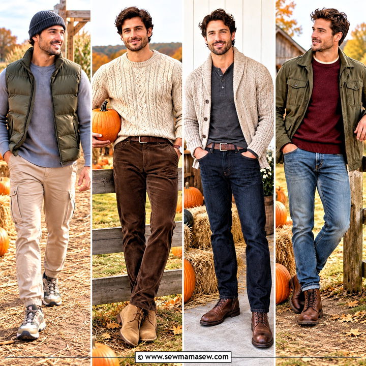 25 Pumpkin Patch Outfit Ideas for Men: Easy Autumn Style