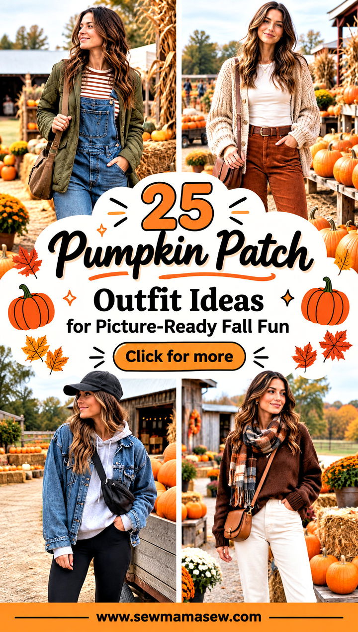 25 Pumpkin Patch Outfit Ideas for Picture-Ready Fall Fun - 25 Pumpkin Patch Outfit Ideas for Picture-Ready Fall Fun