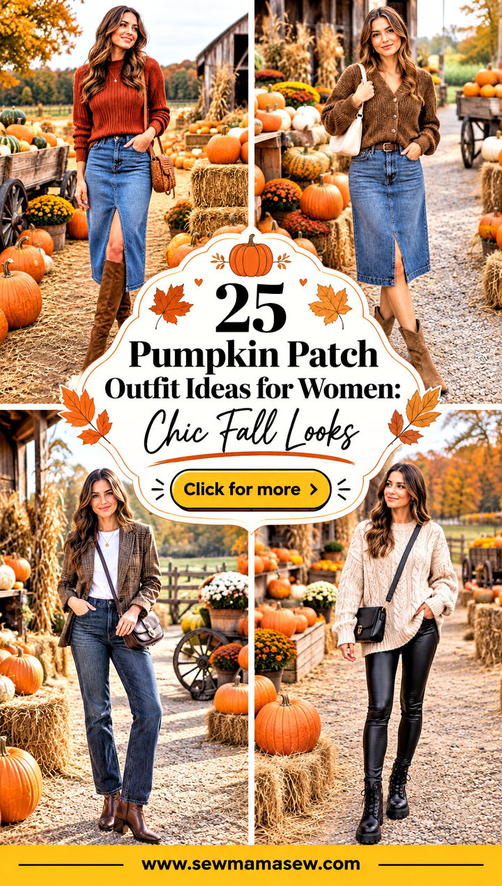 25 Pumpkin Patch Outfit Ideas for Women Chic Fall Looks - 25 Pumpkin Patch Outfit Ideas for Women: Chic Fall Looks