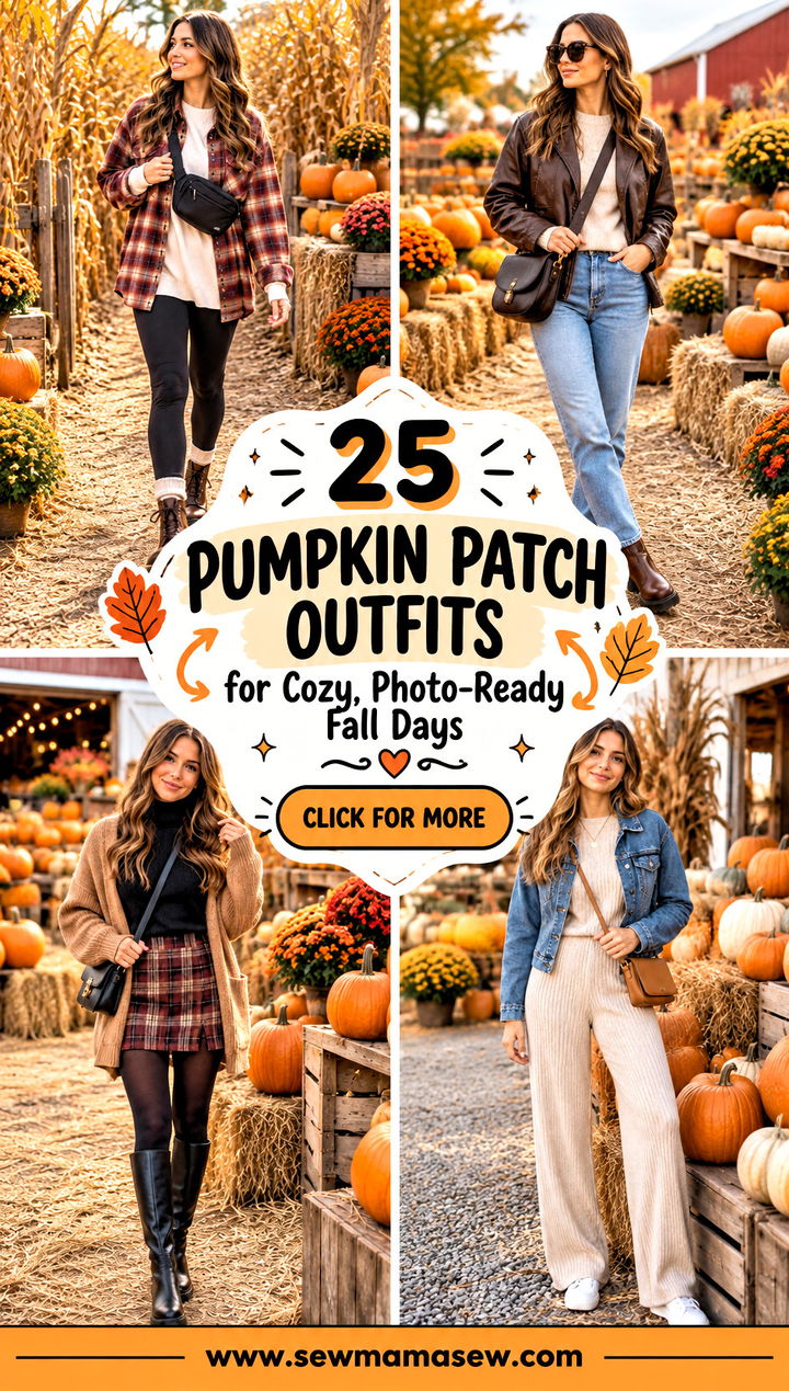 25 Pumpkin Patch Outfits for Cozy Photo-Ready Fall Days - 25 Pumpkin Patch Outfits for Cozy, Photo-Ready Fall Days