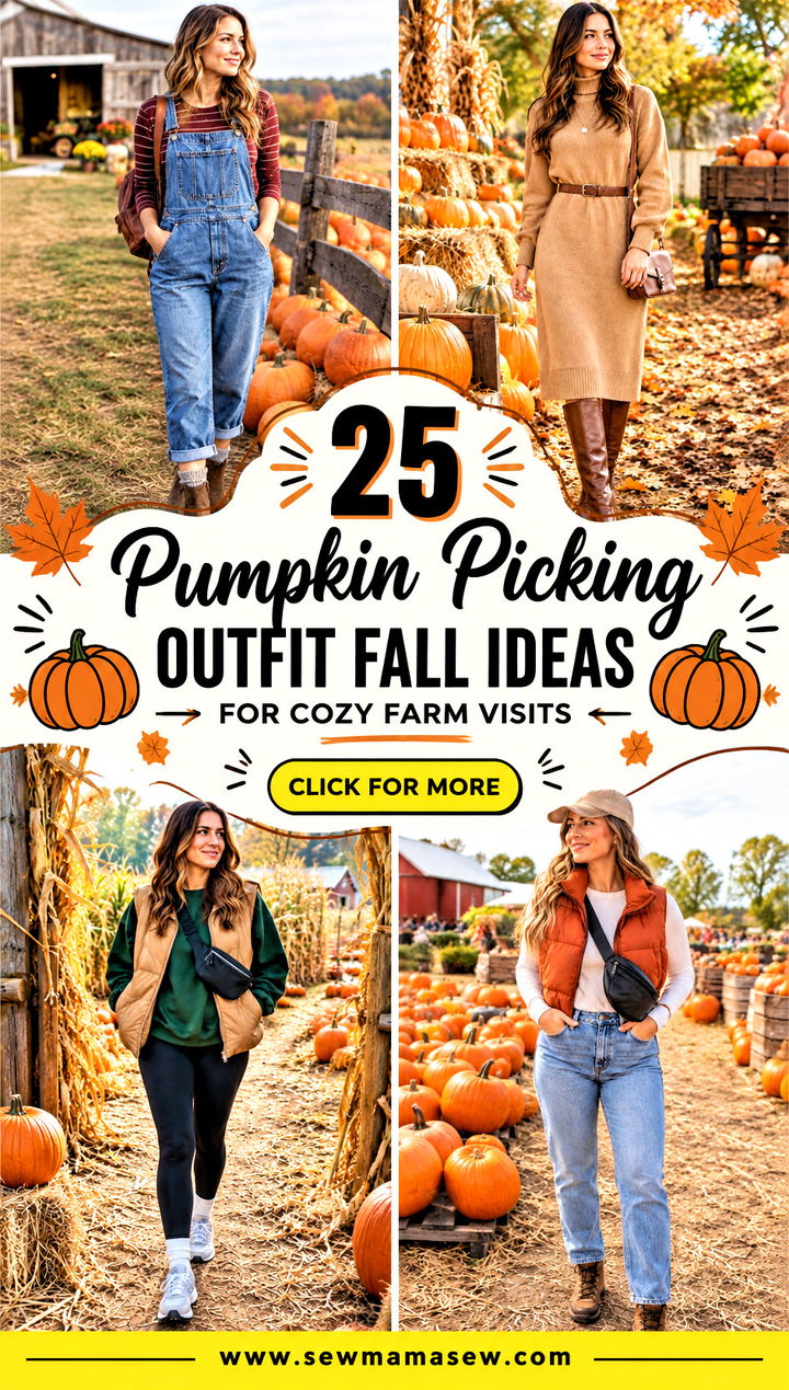 25 Pumpkin Picking Outfit Fall Ideas for Cozy Farm Visits - 25 Pumpkin Picking Outfit Fall Ideas for Cozy Farm Visits