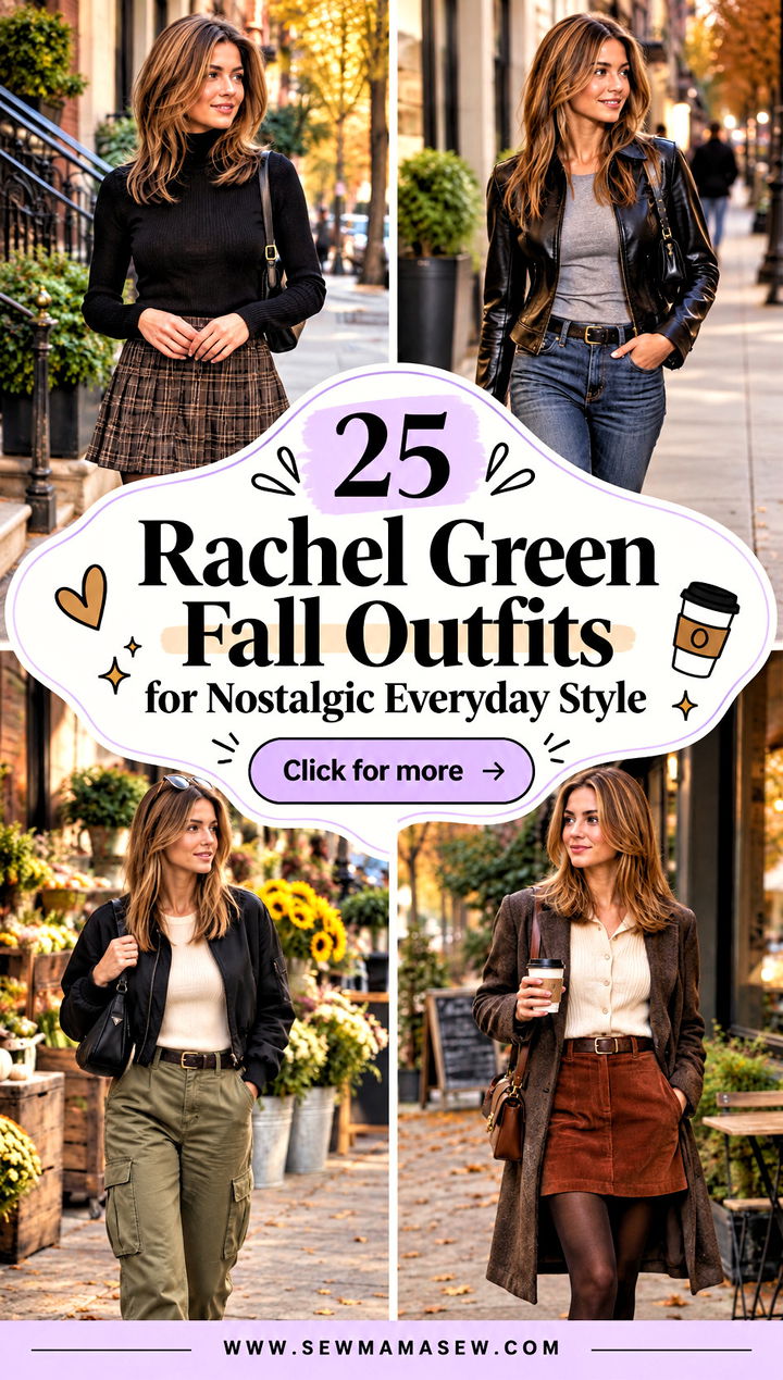 25 Rachel Green Fall Outfits for Nostalgic Everyday Style - 25 Rachel Green Fall Outfits for Nostalgic Everyday Style