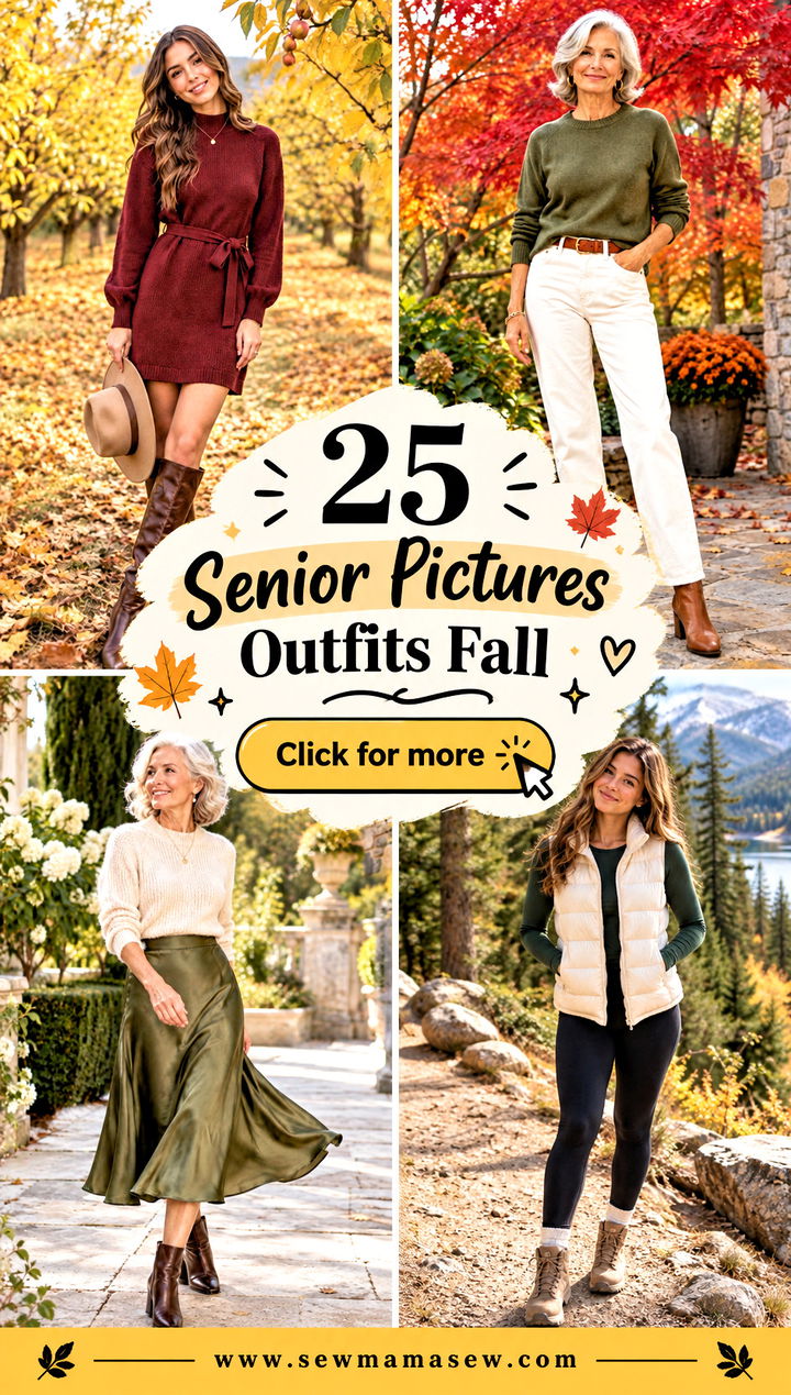 25 Senior Pictures Outfits Fall Cozy Looks for Your Moment - 25 Senior Pictures Outfits Fall: Cozy Looks for Your Moment