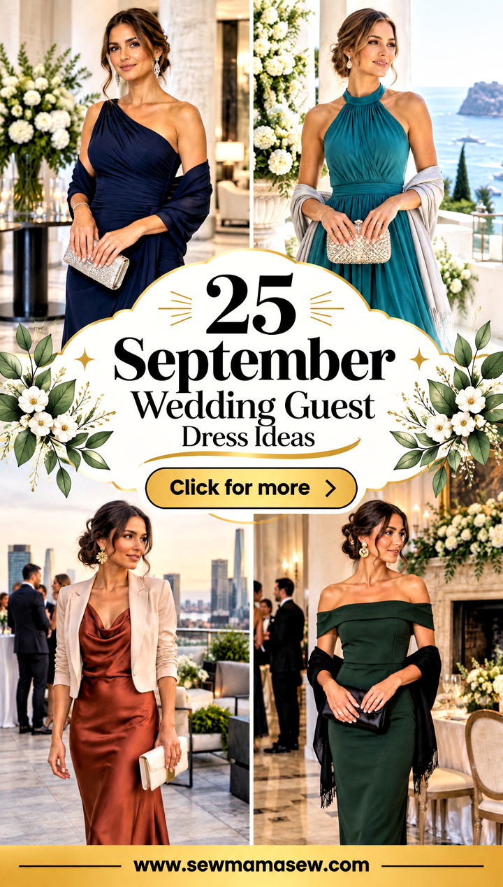 25 September Wedding Guest Dress Ideas for Elegant Fall Style - 25 September Wedding Guest Dress Ideas for Elegant Fall Style